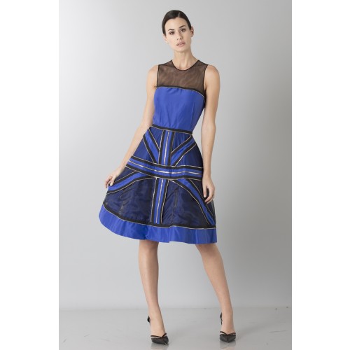 Noleggio Abbigliamento Firmato - Crepe silk dress with zip - Jean Paul Gaultier - Drexcode -10