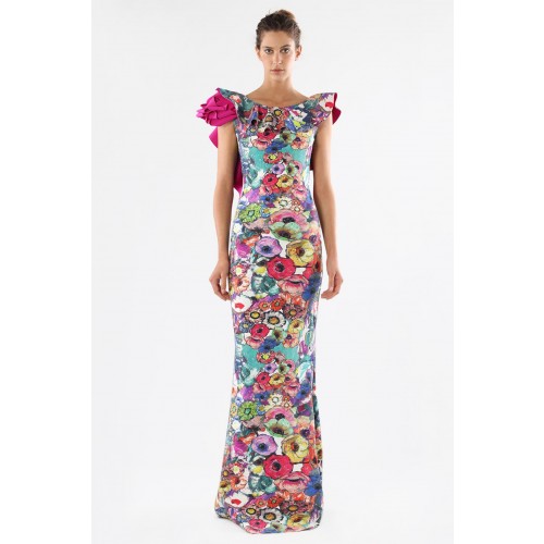 Noleggio Abbigliamento Firmato - Printed dress with bare back - Chiara Boni - Drexcode -8