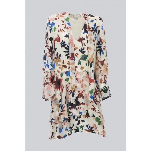 Noleggio Abbigliamento Firmato - Short dress with colourful velvet inserts - Alice+Olivia - Drexcode -12