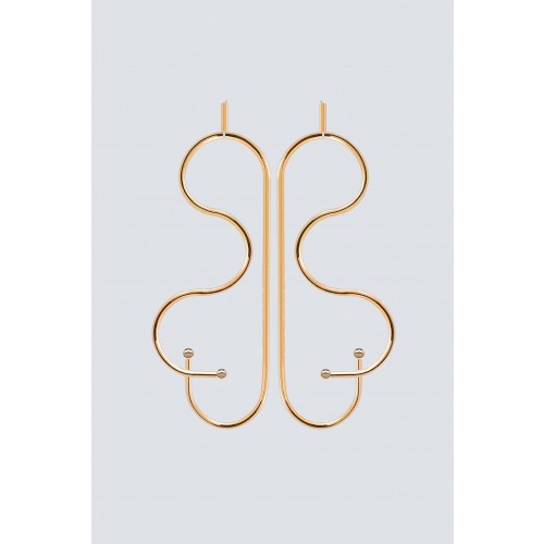 Noleggio Abbigliamento Firmato - Gold butterfly-shaped earrings - Noshi - Drexcode -1