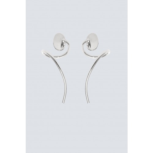 Noleggio Abbigliamento Firmato - Small silver geometric earrings - Noshi - Drexcode -1