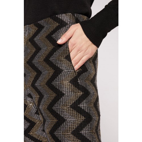 Noleggio Abbigliamento Firmato - Alcoolique high-waisted trousers with geometric pattern - Alcoolique - Drexcode -3