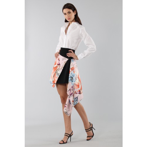 Noleggio Abbigliamento Firmato - Asymmetric skirt with print - Fausto Puglisi - Drexcode -2