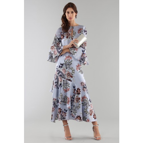 Noleggio Abbigliamento Firmato - Lavender dress with floral pattern - Erdem - Drexcode -3