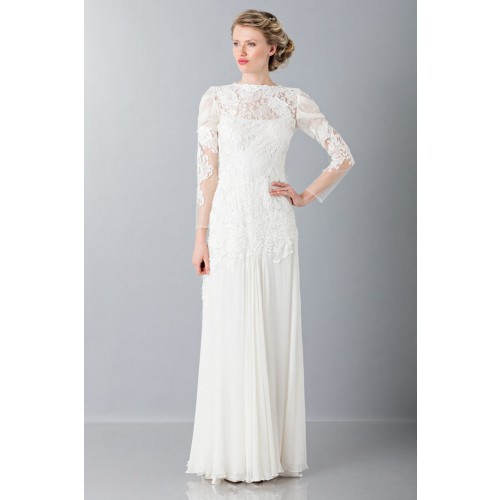 Noleggio Abbigliamento Firmato - Embroidered wedding dress - Alberta Ferretti - Drexcode -4