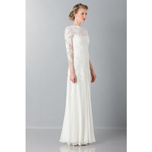 Noleggio Abbigliamento Firmato - Embroidered wedding dress - Alberta Ferretti - Drexcode -5