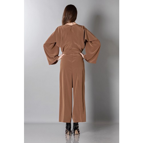 Noleggio Abbigliamento Firmato - Long sleeve brown jumpsuit - Albino - Drexcode -4