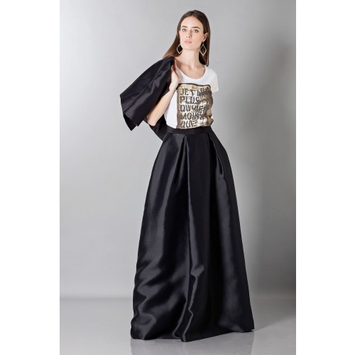 Noleggio Abbigliamento Firmato - Silk loose-fitted skirt - Alberta Ferretti - Drexcode -1