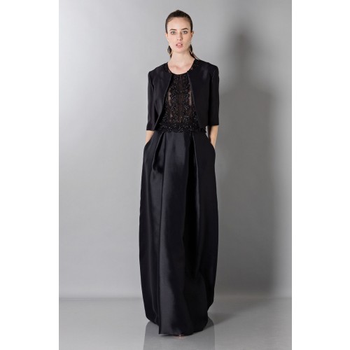Noleggio Abbigliamento Firmato - Short black jacket - Alberta Ferretti - Drexcode -1