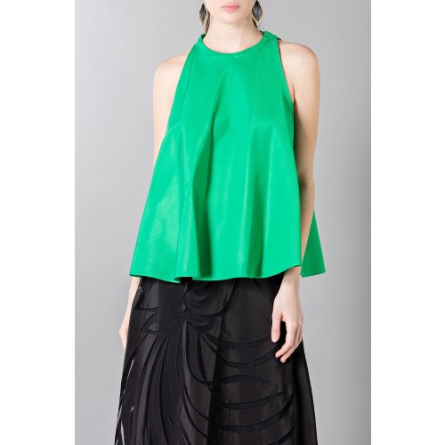Noleggio Abbigliamento Firmato - Floor-length silk skirt with pattern in contrast - Vionnet - Drexcode -2