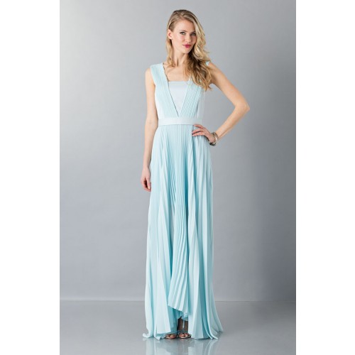 Vendita Abbigliamento Usato FIrmato - Pale blue dress - Vionnet - Drexcode -5