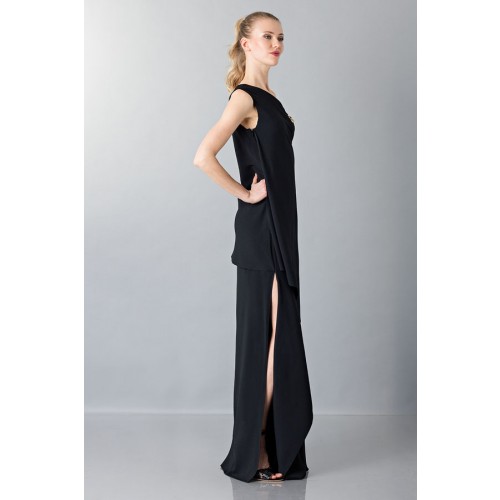 Noleggio Abbigliamento Firmato - Floor-length one shoulder black dress - Vionnet - Drexcode -2