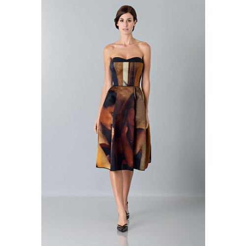 Vendita Abbigliamento Usato FIrmato - Printed bustier dress - Giles - Drexcode -9