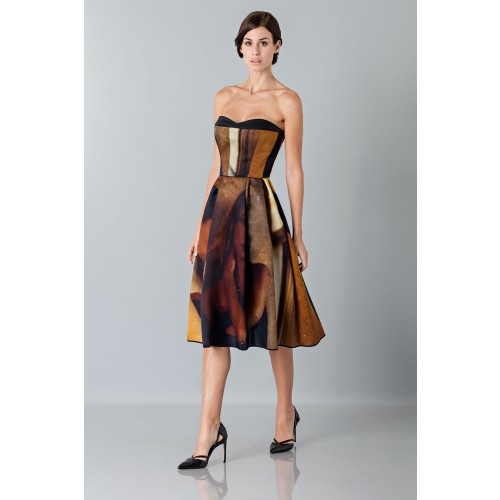 Noleggio Abbigliamento Firmato - Bustier dress with print - Giles - Drexcode -2