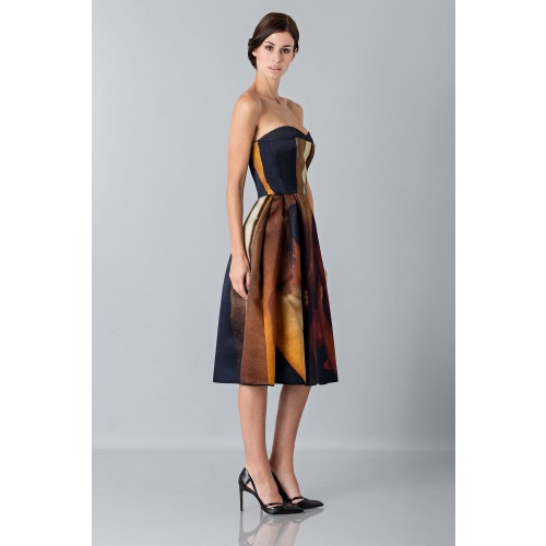 Noleggio Abbigliamento Firmato - Bustier dress with print - Giles - Drexcode -7