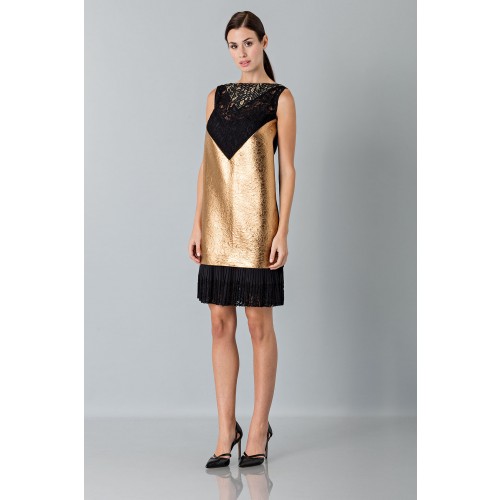 Noleggio Abbigliamento Firmato - Gold short dress - Antonio Marras - Drexcode -1
