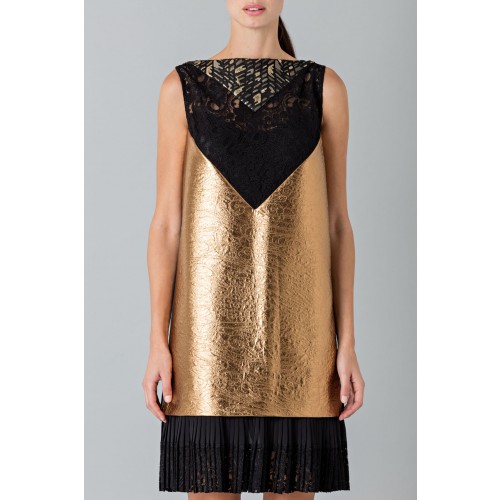 Vendita Abbigliamento Usato FIrmato - Gold short dress - Antonio Marras - Drexcode -4