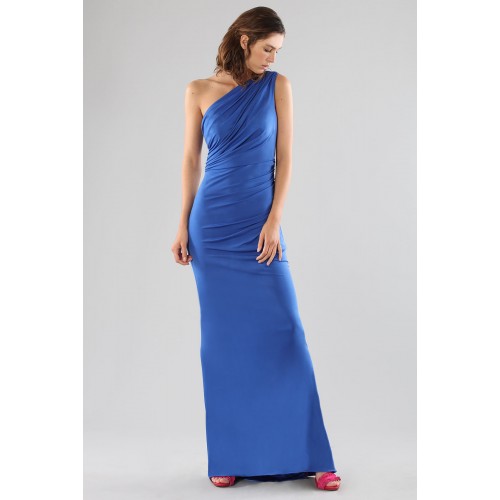 Noleggio Abbigliamento Firmato - One-shoulder blue dress - Forever Unique - Drexcode -2