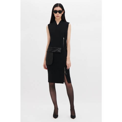 Noleggio Abbigliamento Firmato - Sheath dress with leather details - Jean Paul Gaultier - Drexcode -5