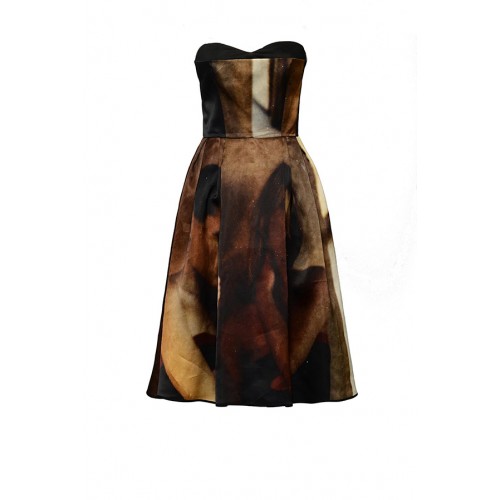 Vendita Abbigliamento Usato FIrmato - Printed bustier dress - Giles - Drexcode -2