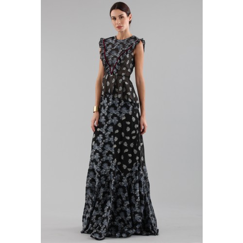 Noleggio Abbigliamento Firmato - Top and skirt with brocaded pattern - Erdem - Drexcode -13