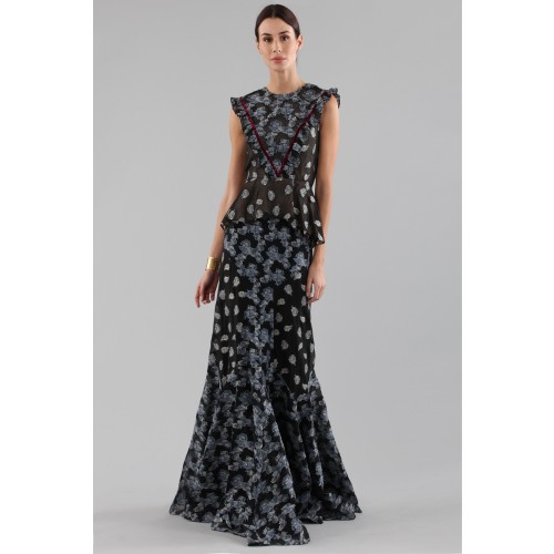 Noleggio Abbigliamento Firmato - Top and skirt with brocaded pattern - Erdem - Drexcode -15