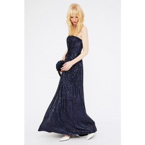 Noleggio Abbigliamento Firmato - Abito paillettes notte - Halston - Drexcode -1