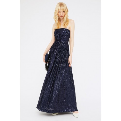 Noleggio Abbigliamento Firmato - Abito paillettes notte - Halston - Drexcode -2