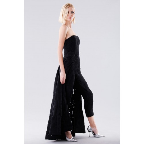 Noleggio Abbigliamento Firmato - Bustier jumpsuit with overlaid skirt - Halston - Drexcode -3