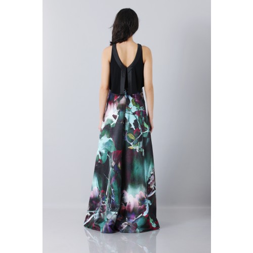 Noleggio Abbigliamento Firmato - Crop top and floral printed skirt dress - Theia - Drexcode -3