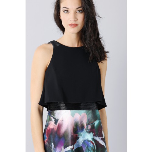 Noleggio Abbigliamento Firmato - Crop top and floral printed skirt dress - Theia - Drexcode -4