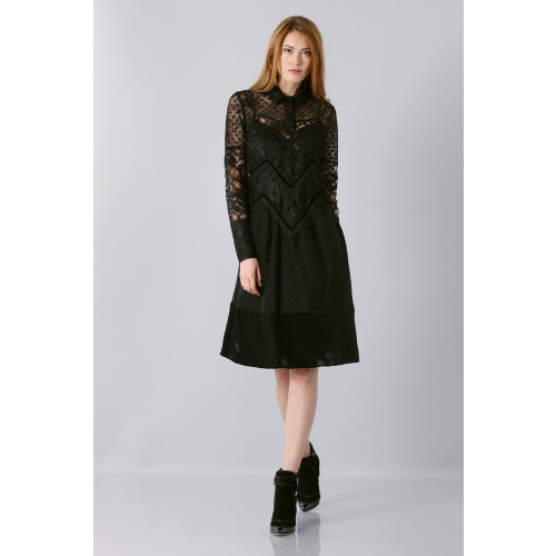 Noleggio Abbigliamento Firmato - Lace dress with sleeves - Rochas - Drexcode -3