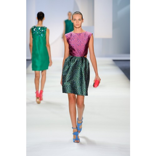 Noleggio Abbigliamento Firmato - Floreal patterned dress - Monique Lhuillier - Drexcode -1