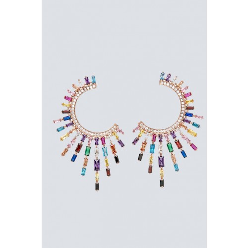 Noleggio Abbigliamento Firmato - Long silver multi-pendent earrings - Nickho Rey - Drexcode -6