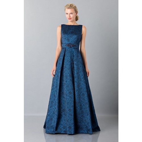 Noleggio Abbigliamento Firmato - Light blue dress with detail at the waist - Theia - Drexcode -1