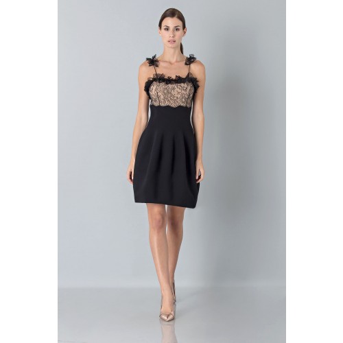 Noleggio Abbigliamento Firmato - Dress with shoulder straps of processed lace - Blumarine - Drexcode -2