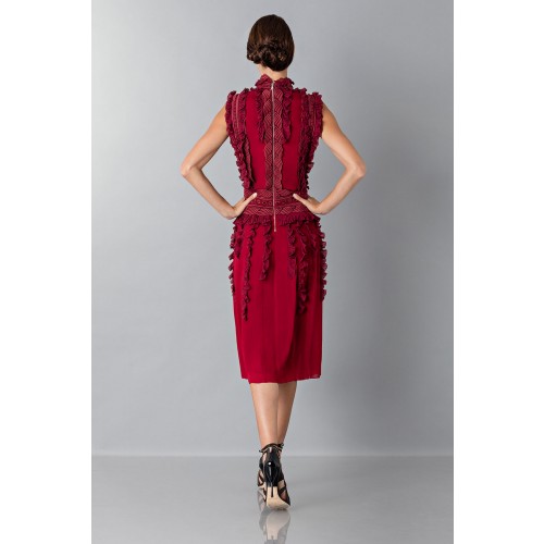 Noleggio Abbigliamento Firmato - Short dress with overlaid lace - Antonio Berardi - Drexcode -4