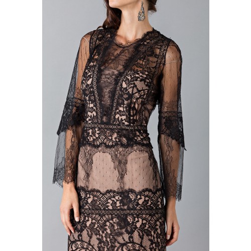 Noleggio Abbigliamento Firmato - Long dress with lace patterns - Alberta Ferretti - Drexcode -5