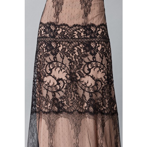 Noleggio Abbigliamento Firmato - Long dress with lace patterns - Alberta Ferretti - Drexcode -3