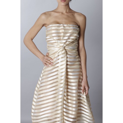 Noleggio Abbigliamento Firmato - Golden stripes long dress - Vionnet - Drexcode -4