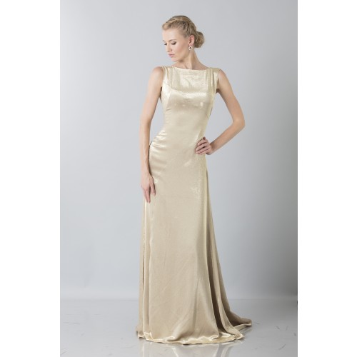 Noleggio Abbigliamento Firmato - Gown with shiny golden texture - Ports 1961 - Drexcode -2