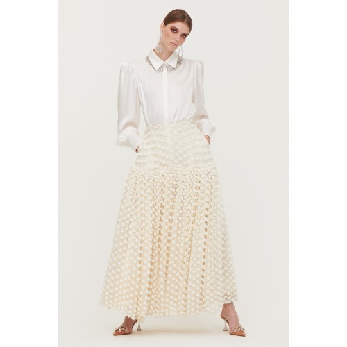 Noleggio Abbigliamento Firmato - Pop-corn white skirt - Rochas - Drexcode -7
