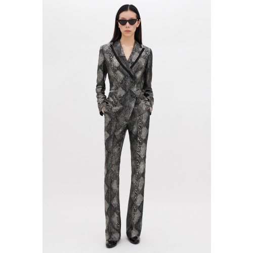 Noleggio Abbigliamento Firmato - Suit and jacket with python pattern - Giuliette Brown - Drexcode -7