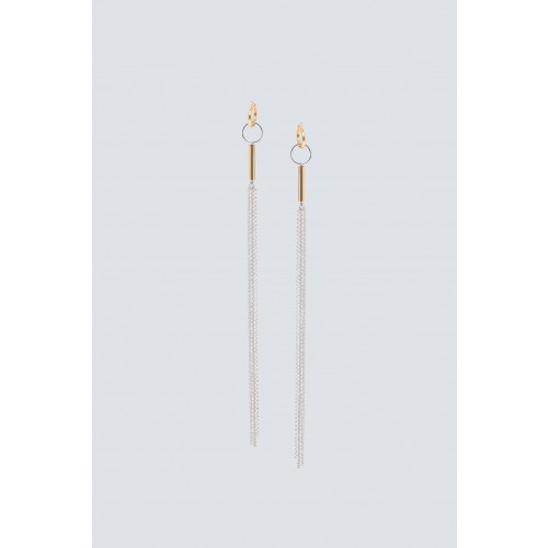 Noleggio Abbigliamento Firmato - Silver plated tassel earrings - Noshi - Drexcode -1
