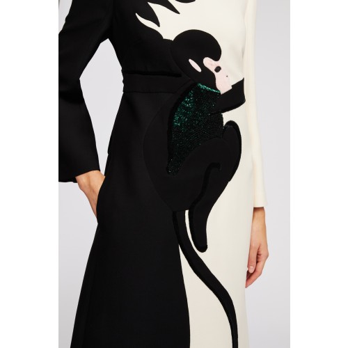 Noleggio Abbigliamento Firmato - Abito lungo scimmia - Valentino - Drexcode -3