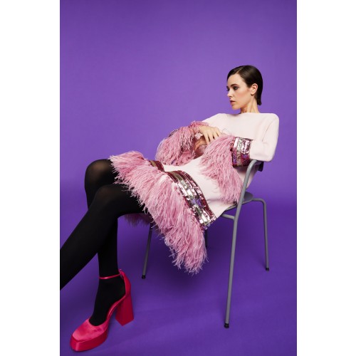 Noleggio Abbigliamento Firmato - Abito corto con piume - Valentino - Drexcode -2