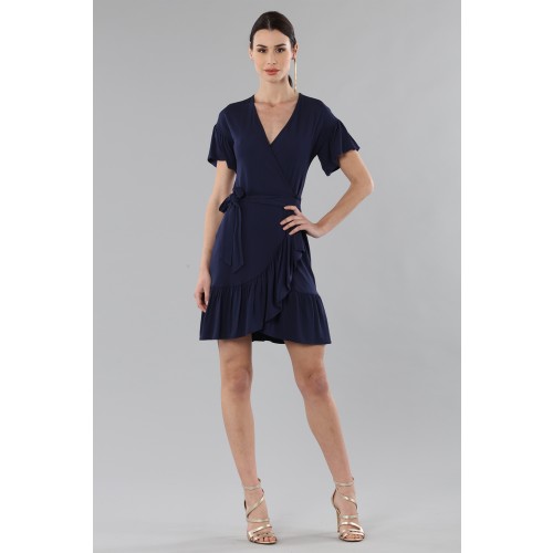 Vendita Abbigliamento Usato FIrmato - Mini wrap dress with ruffles - MICHAEL - Michael Kors - Drexcode -14