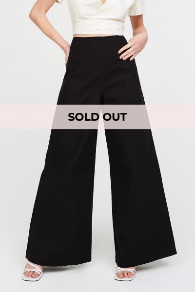 High waisted trousers