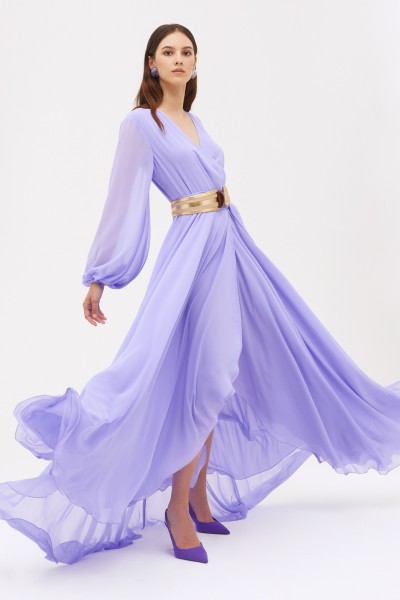  Soft lilac dress