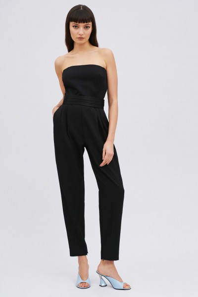 Tuxedo jumpsuit
